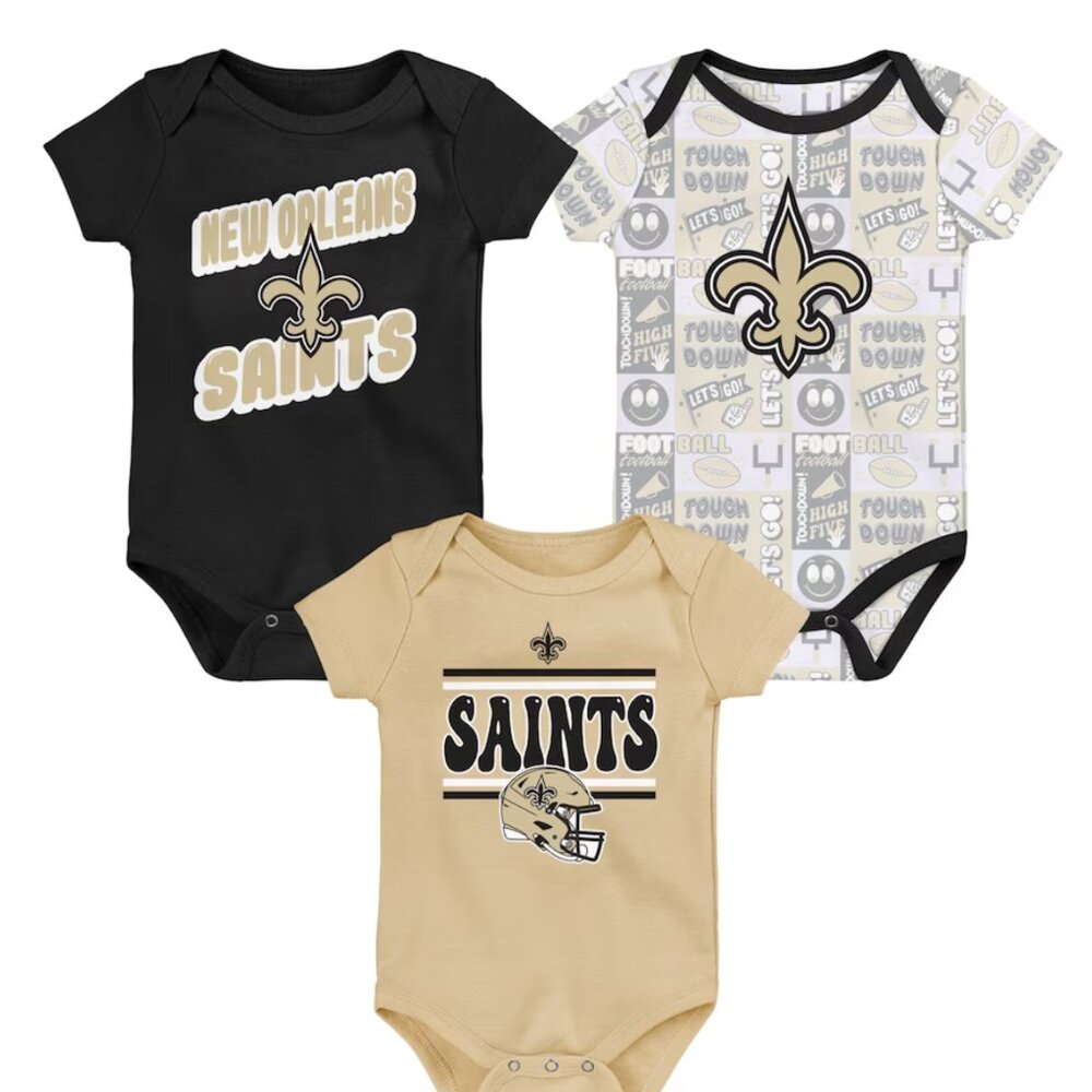 New Orleans Saints Play Day Three-Pack Set
